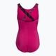 Nike Crossback rožinės spalvos vientisas vaikiškas maudymosi kostiumėlis NESSC727-672 2