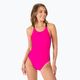 Moteriškas vientisas maudymosi kostiumėlis Nike Logo Tape Fastback pink NESSB130-672 3
