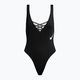 Nike Sneakerkini U-Back moteriškas vientisas maudymosi kostiumėlis juodas NESSC254-001