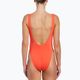 Nike Sneakerkini U-Back moteriškas vientisas maudymosi kostiumėlis oranžinis NESSC254-631 6