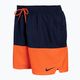 Vyriški "Nike Split 5" Volley" maudymosi šortai tamsiai mėlynos ir oranžinės spalvos NESSB451-822 2