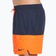 Vyriški "Nike Split 5" Volley" maudymosi šortai tamsiai mėlynos ir oranžinės spalvos NESSB451-822 6