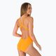Nike Hydrastrong Solid Fastback moteriškas vientisas maudymosi kostiumėlis oranžinis NESSA001-825 3