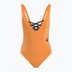 Moteriškas vientisas maudymosi kostiumėlis Nike Sneakerkini U-Back Peach Cream NESSC254-832