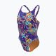 Moteriškas vientisas maudymosi kostiumėlis Nike Multiple Print Fastback purpurinės spalvos NESSC050-593 4
