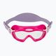 Vaikiška plaukimo kaukė Speedo Sea Squad Mask Jr electric pink/miami lilac/blossom/clear 2