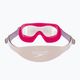 Vaikiška plaukimo kaukė Speedo Sea Squad Mask Jr electric pink/miami lilac/blossom/clear 5