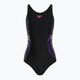 Speedo Plastisol Placement Muscleback vaikiškas vientisas maudymosi kostiumėlis juodas 8-0832414379