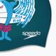 Speedo Printed Silicone Junior vaikiška plaukimo kepuraitė tamsiai mėlyna 8-0838614637 4