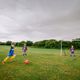 QuickPlay Kickster Academy futbolo vartai 365 x 180 cm balti/juodi 8
