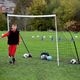 QuickPlay Kickster Academy futbolo vartai 365 x 180 cm balti/juodi 9