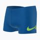 Nike daugiafunkciniai logotipai su kvadratinėmis kojomis, mėlynos spalvos, vaikiški maudymosi bokseriai NESSD042-494 5