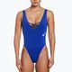 Nike Sneakerkini U-Back moteriškas vientisas maudymosi kostiumėlis mėlynas NESSC254-418 5