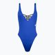 Nike Sneakerkini U-Back moteriškas vientisas maudymosi kostiumėlis mėlynas NESSC254-418