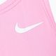 Nike Hydrastrong Solid Fastback moteriškas vientisas maudymosi kostiumėlis rožinės spalvos NESSA001-660 3
