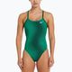 Moteriškas vientisas plaukimo kostiumas Nike Hydrastrong Delta Racerback court green 4