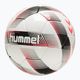 Hummel Elite FB futbolo kamuolys baltas/juodas/sidabrinis 4 dydžio 4