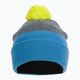 Spalva Vaikų kepurė Beanie Spalvota žieminė kepurė mėlynai pilka 740805 2