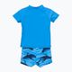 Marškinėliai + plaukimo šortai Spalva Vaikų rinkinys mėlyna CO7200897553 2