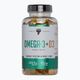 Omega 3 + D3 Trec riebalų rūgštys 90 kapsulių TRE/930