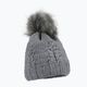 Moteriška žieminė kepurė su kaminu Horsenjoy Mirella pilka 2120506