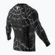 SMMASH Venomous vyriškas marškinėlis ilgomis rankovėmis juodai baltas RSO3 6