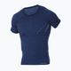 Vyriški Brubeck SS11710 Active vilnoniai terminiai marškinėliai, tamsiai mėlyni 3