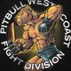 Pitbull West Coast vyriški marškinėliai Fight Club juodi 5