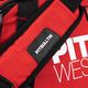 Pitbull West Coast TNT Sports 50 l vyrų treniruočių krepšys juodas/raudonas 10