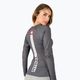Pitbull West Coast moteriškas marškinėliai Rash L-S Hilltop grey/melange rashguard su ilgomis rankovėmis 3