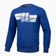 Vyriški Pitbull West Coast Crewneck Classic Logo džemperiai karališkai mėlyni