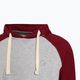 Vyriški Pitbull West Coast džemperiai su gobtuvu ir mažu logotipu pilkos/burundy spalvos 9