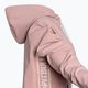 Moterų Pitbull West Coast Hooded Zip French Terry powder pink džemperis 3