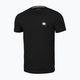 Pitbull West Coast vyriški marškinėliai Small Logo 140 GSM black