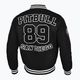 Pitbull West Coast vyriška striukė Silverwing Padded Varsity jacket black 2
