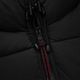 Pitbull West Coast Greyfox Dygsniuotas juodos spalvos vyriškas žieminis švarkas su gobtuvu 4