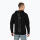 Vyriški Pitbull West Coast Hermes džemperiai su gobtuvu ir užtrauktuku Black 3