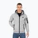 Vyriškas džemperis Pitbull Hermes Hooded Zip grey/melange