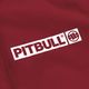Vyriška striukė Pitbull West Coast Athletic Logo Hooded Nylon burgundy 5