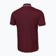 Vyriški polo marškinėliai Pitbull West Coast Polo Pique Stripes Regular burgundy 5