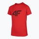 Vaikiški marškinėliai 4F JTSM002 raudoni 3