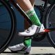 Luxa Asimetrinės dviratininkų kojinės žalios LUHE19SAMGS 5