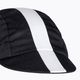 Luxa Classic Stripe juoda ir balta dviratininko kepurė po šalmu LULOCKCSB 7