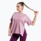 Moteriški treniruočių marškinėliai Gym Glamour Glamour Pink 418