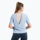Moteriški treniruočių marškinėliai Gym Glamour V Blue 422 3