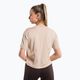 Moteriški treniruočių marškinėliai Gym Glamour Sport Beige 427 3
