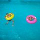 AQUASTIC vaikiškas plaukimo ratas ASR-076P rožinės spalvos 10