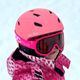 Vaikiškas slidinėjimo šalmas ATTABO S200 rožinės spalvos 9