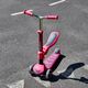 HUMBAKA Mini Y vaikiškas triratis motoroleris rožinės spalvos HBK-S6Y 12