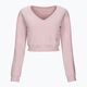 Moteriškas jogos džemperis Moonholi MOONDUST Crop Top pink 211